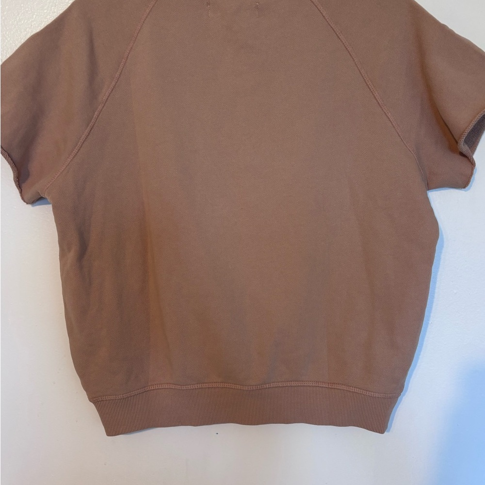 Spiritual Gangster Tan and‎ Pink Amore Art Sweatshirt s - Picture 2 of 7